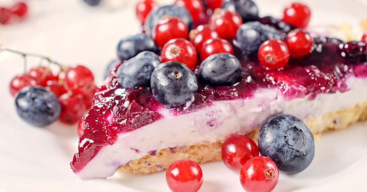 Crostata con Panna Cotta