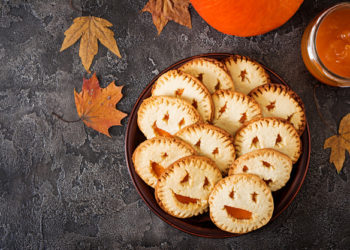 Biscotti a forma di zucca