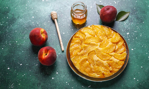 Crostata alle pesche