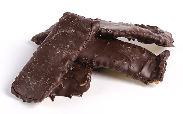 Chiacchiere con cioccolato