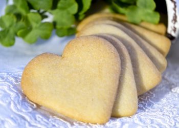 Biscotti a forma di cuore