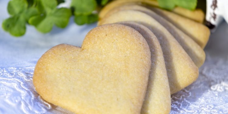 Biscotti a forma di cuore
