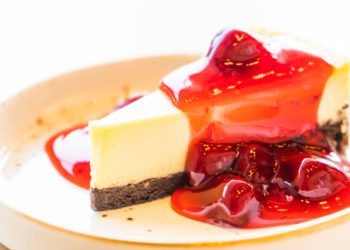 Cheescake cotta ai frutti di bosco