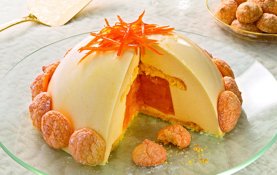 Bavarese all’arancia