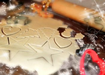 Biscotti di Natale con pasta di zucchero