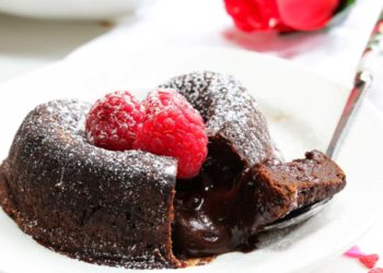 Tortino al cioccolato con cuore fondente