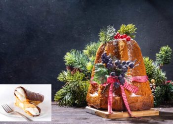 Cannoli di pandoro: la ricetta dell’originale dolce di Natale