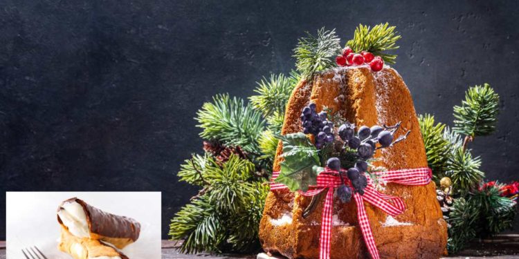Cannoli di pandoro: la ricetta dell’originale dolce di Natale