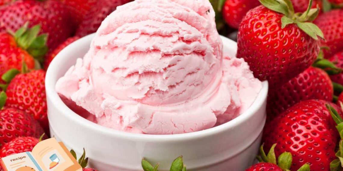 Gelato alla fragola