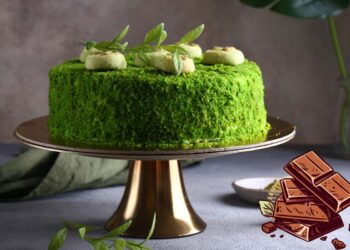 Torta al tè verde e cioccolato, ingredienti e preparazione