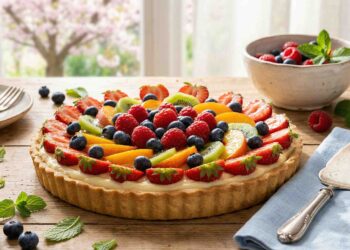 Primavera nel piatto: Un’esplosione di freschezza con la Crostata alla Frutta di stagione