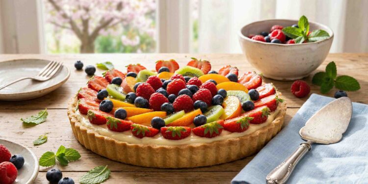 Primavera nel piatto: Un’esplosione di freschezza con la Crostata alla Frutta di stagione