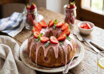 Ciambella alle fragole – Preparazione e ingredienti