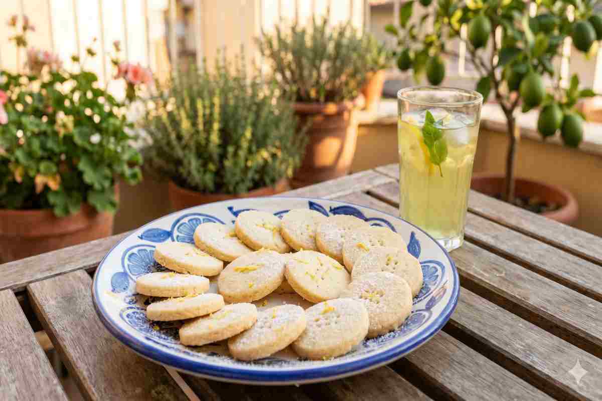 Sinfonia d’agrumi: I frollini freddi al limone e zenzero