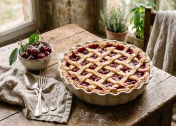 L’oro rosso dell’estate: La crostata alle ciliegie, il dolce che sa di casa