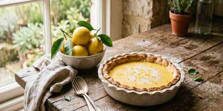 Profumo di primavera: La crostata al limone, il dolce fresco e rigenerante