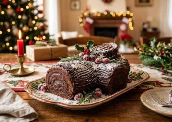 Il Tronchetto di Natale al Cioccolato: Il Classico Semplicissimo da Fare a Casa