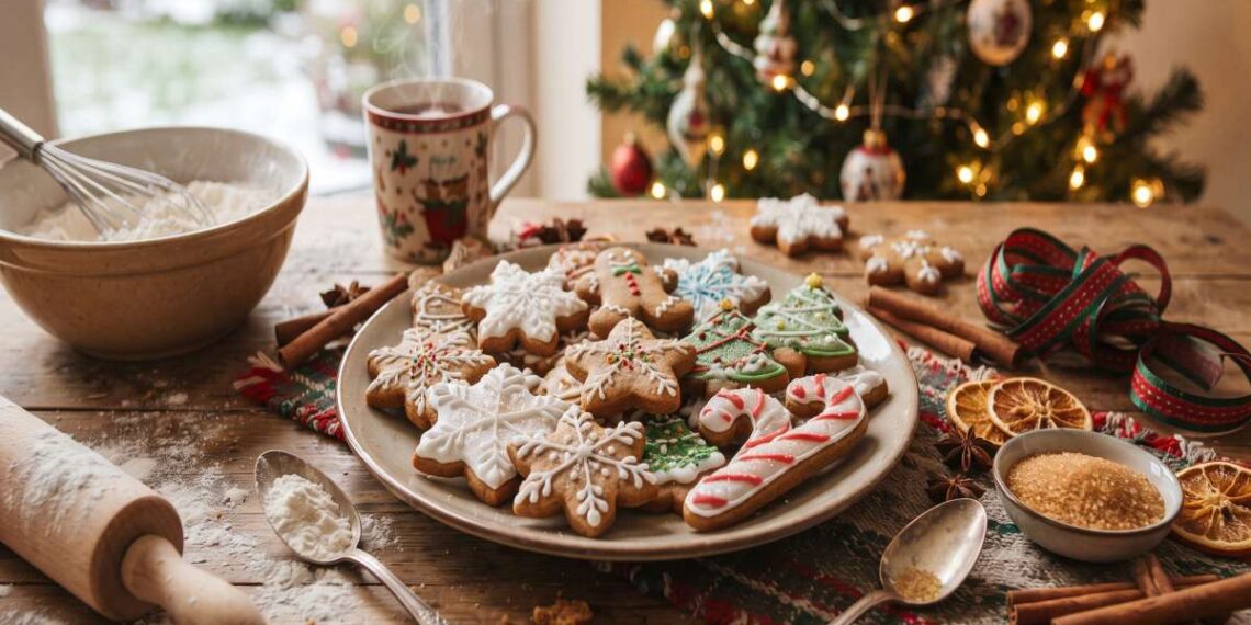 Biscotti di Natale Speziati al Burro: Profumati, Friabili e Decorati a Festa