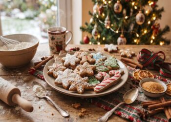 Biscotti di Natale Speziati al Burro: Profumati, Friabili e Decorati a Festa