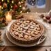 Crostata Natalizia Speziata con Confettura di Mele, Cannella e Frutti Rossi